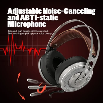 

Gaming Headphones For Computer Pc Games Wired Earphone Led Hd Bass Usb Gaming Headset For Ps4 Xbox One With Microphone