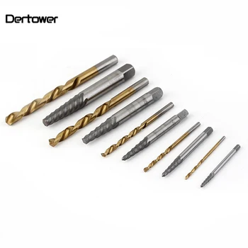 

Screw Extractor Easy Out Set Left Hand Drill Bits Spiral Flute Broken Screw 10pc NEW ARRIVED #20190228