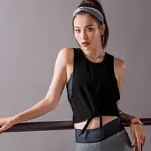 Женское спортивное пальто, свободный крой, летняя, быстросохнущая, для спортзала, йоги, бега, открытая жилетка, марля, дышащая, без рукавов, блузка