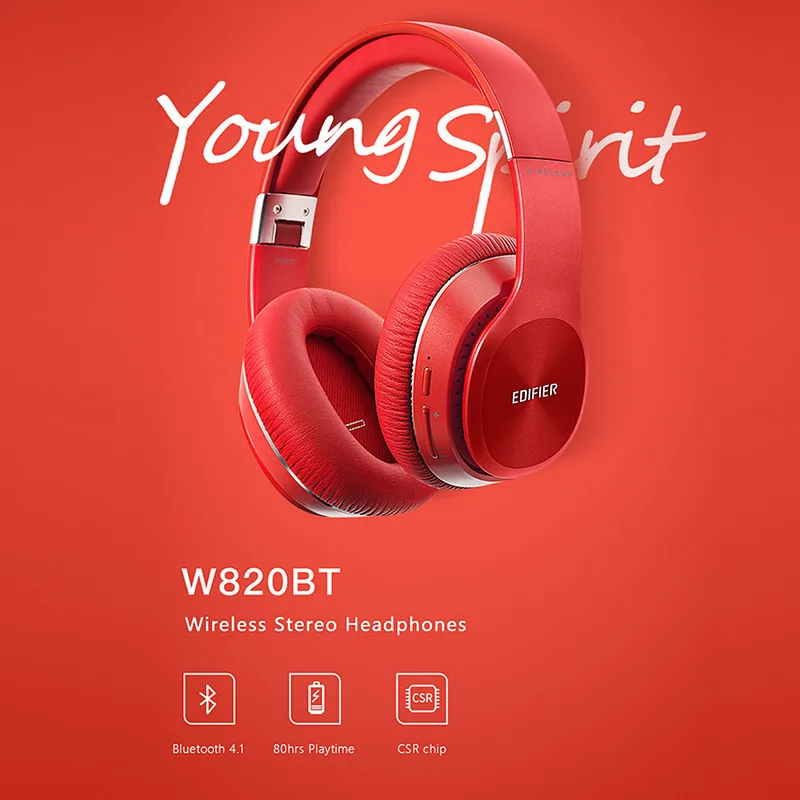 EDIFIER W820BT Bluetooth Headphone Wireless Over