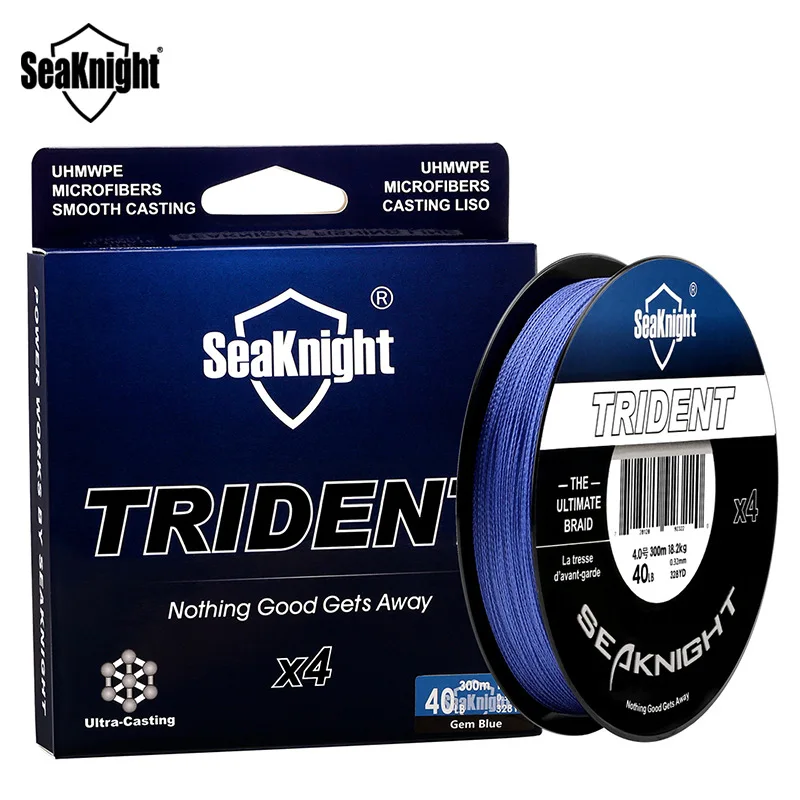 

Seaknight Import Fishing Line Weaving Mainline 4 Series Dyneema Fishing Line Ultra-strength Tension PE Line Anti-Bite Wear-Resis