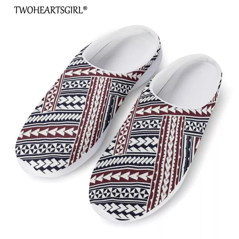 

Mesh Sandals African Dashiki Ethnic Design Non-Slip Summer Beach Water Shoes Home Slippers Female Lazy Shoes for Girls
