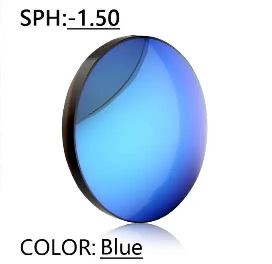 Очки по рецепту SPH от 0 до 6,0 для близорукости для мужчин и женщин Модные поляризованные солнцезащитные очки с диоптрий солнцезащитные очки для близоруких NX - Цвет линз: black-blue lens-150