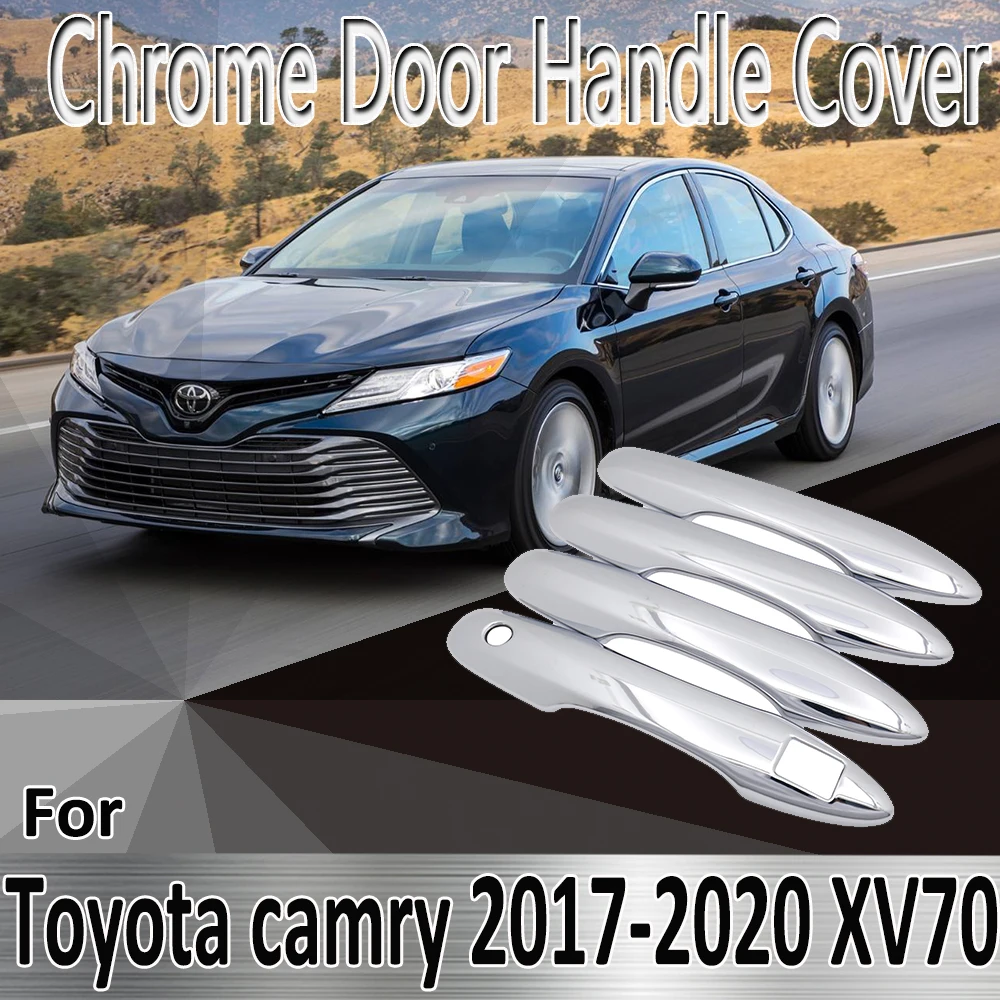Декоративные Хромированные наклейки для Toyota camry XV70 Daihatsu Altis 2017 ~ 2020 2018 | Автомобили