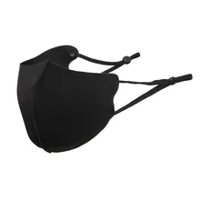 Masque facial à la mode pour femmes et hommes, avec couleur noire, élastique, réutilisable, lavable, pour noël, Bandana, décoration faciale 