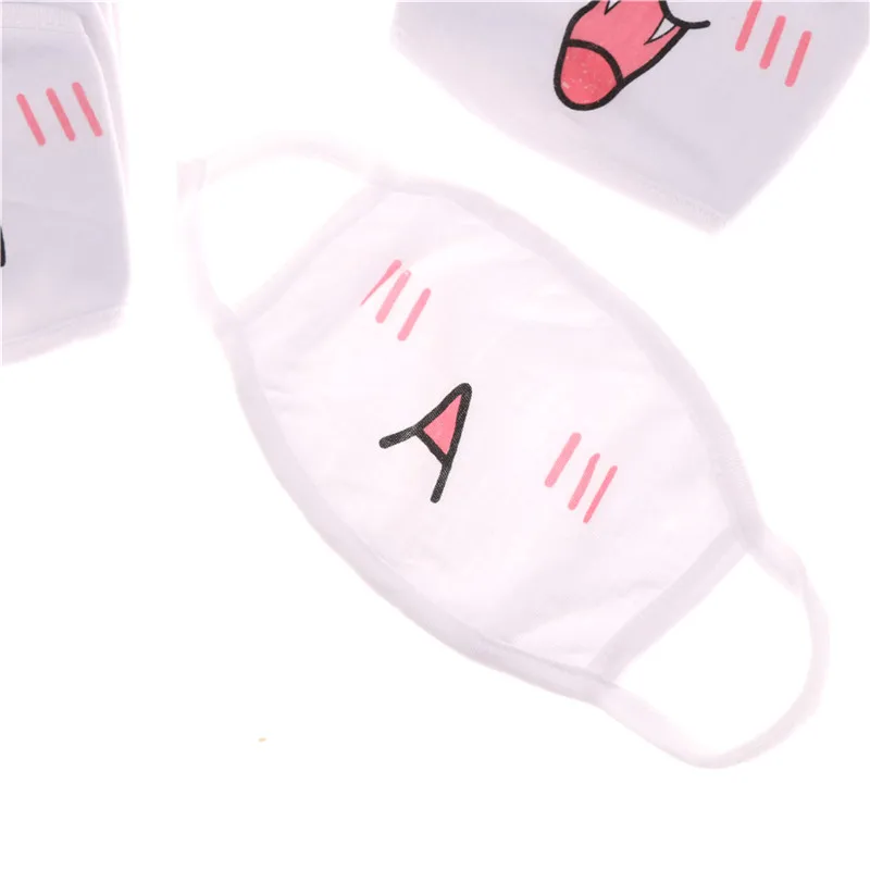 1 шт. Kaomoji-kun маска для лица смайлик рот-муфельные Kawaii зимние противопылевые маски