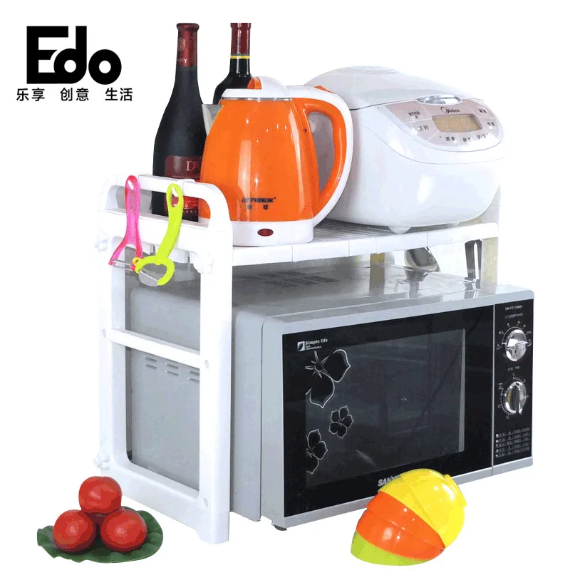 

Edo Still Love Multi-functional Rack of Microwave Oven Storage Rack