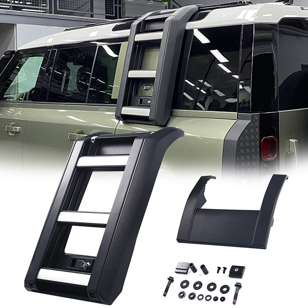 

Складные подъемные защитные рамы для Land Rover 2020 2021 защитные Автомобильные Боковые двери лестницы внешние аксессуары