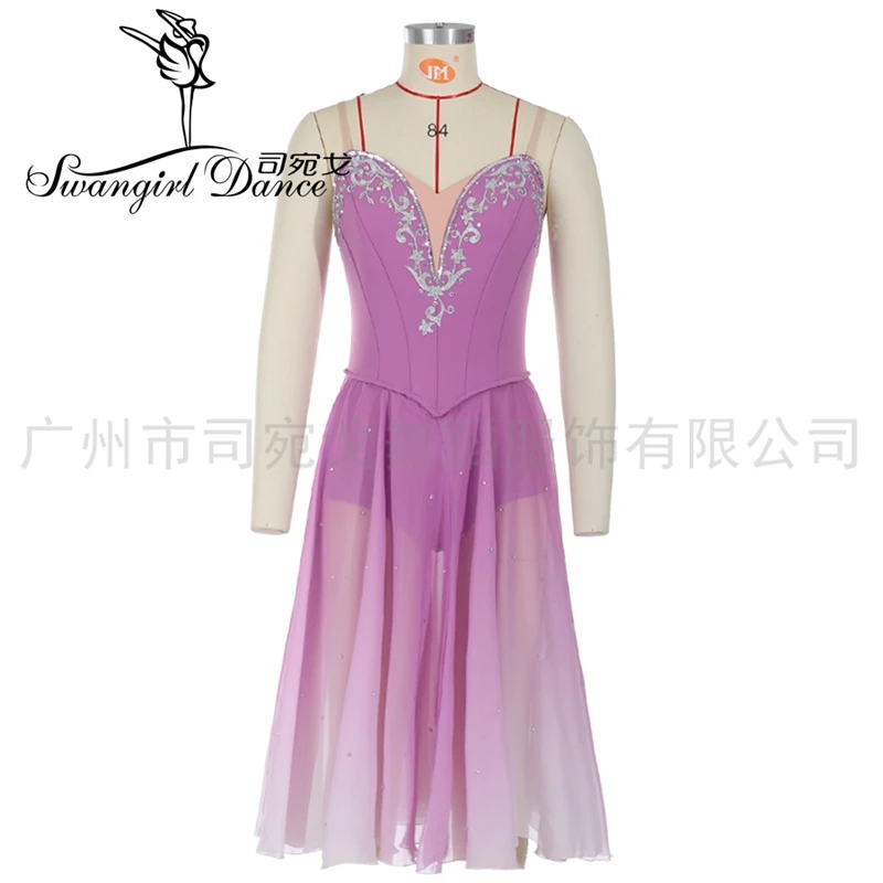 The Talisman Variation Professional Tutu Dress Purple Custom Classical Ballet Stage Costumes BT2070