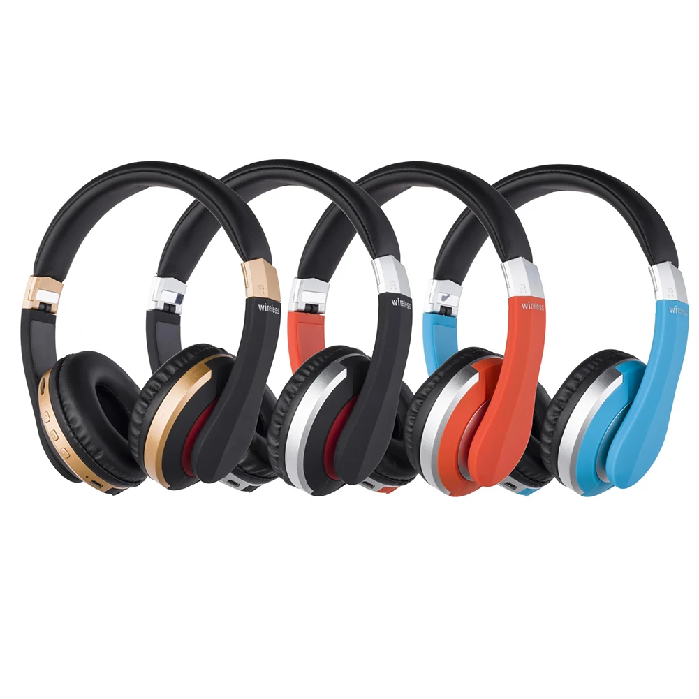 Складные Наушники Bluetooth 5,0 Беспроводная гарнитура стерео бас наушники с микрофоном NK-Shopping