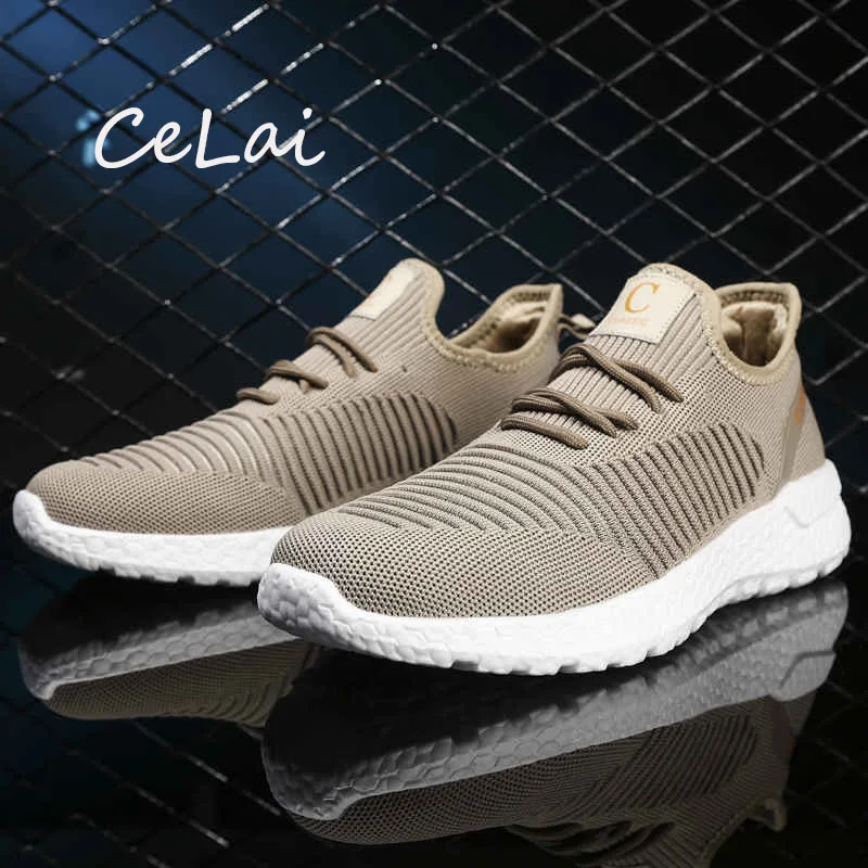 

Lace Up Large Size Shoes High Fashion Man 2020 Handmade Soft Casual Sneaker Breathable Walking Shoes Flats Lightweight Walk NA36