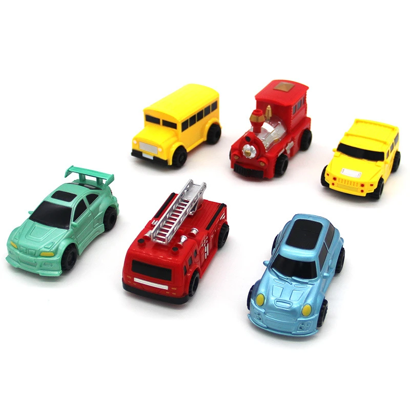 라인 다음 로봇 유도 교육 유도 장난감 자동차 트럭 기계 추종자 Diy 다이 캐스트 차량 매직 펜 펭귄 돼지