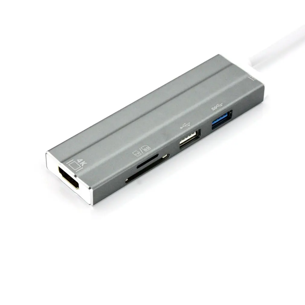 USB C концентратор USB-C к HDMI Adaptador Thunderbolt RJ45 3 концентратор USB для MacBook samsung Dex Galaxy S10/S9 USB-C