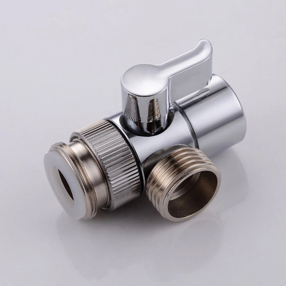 Ciencia Brass Sink Faucet Diverter Valve to Sink Hose Sprayer,Faucet Splitter for Kitchen,Sink Faucet Replacement Part M22 x M24