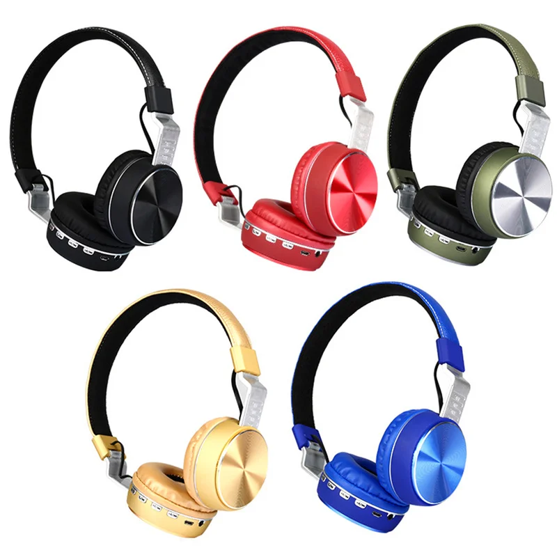

Wireless Headphones Bluetooth Headset Bluetooth Earphone Foldable Adjustable Handsfree Headset with MIC for Mobile Phone