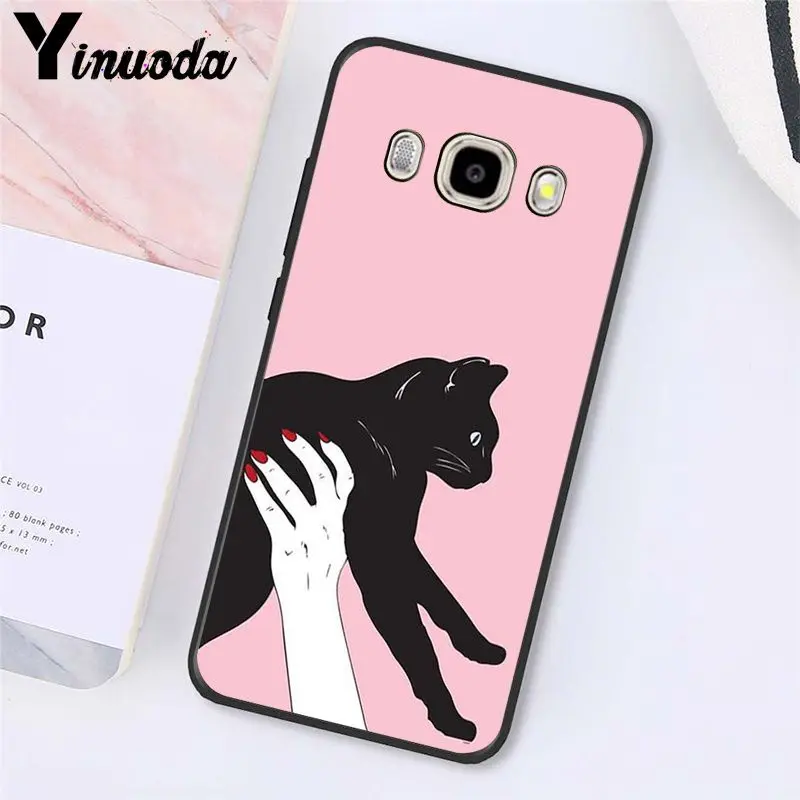 A11 Yinuoda подарки на год милый чехол для телефона с котами для samsung Galaxy J7 J6 J8 J4 J4Plus J7 DUO J7NEO J2 J5 Prime - Цвет: A11