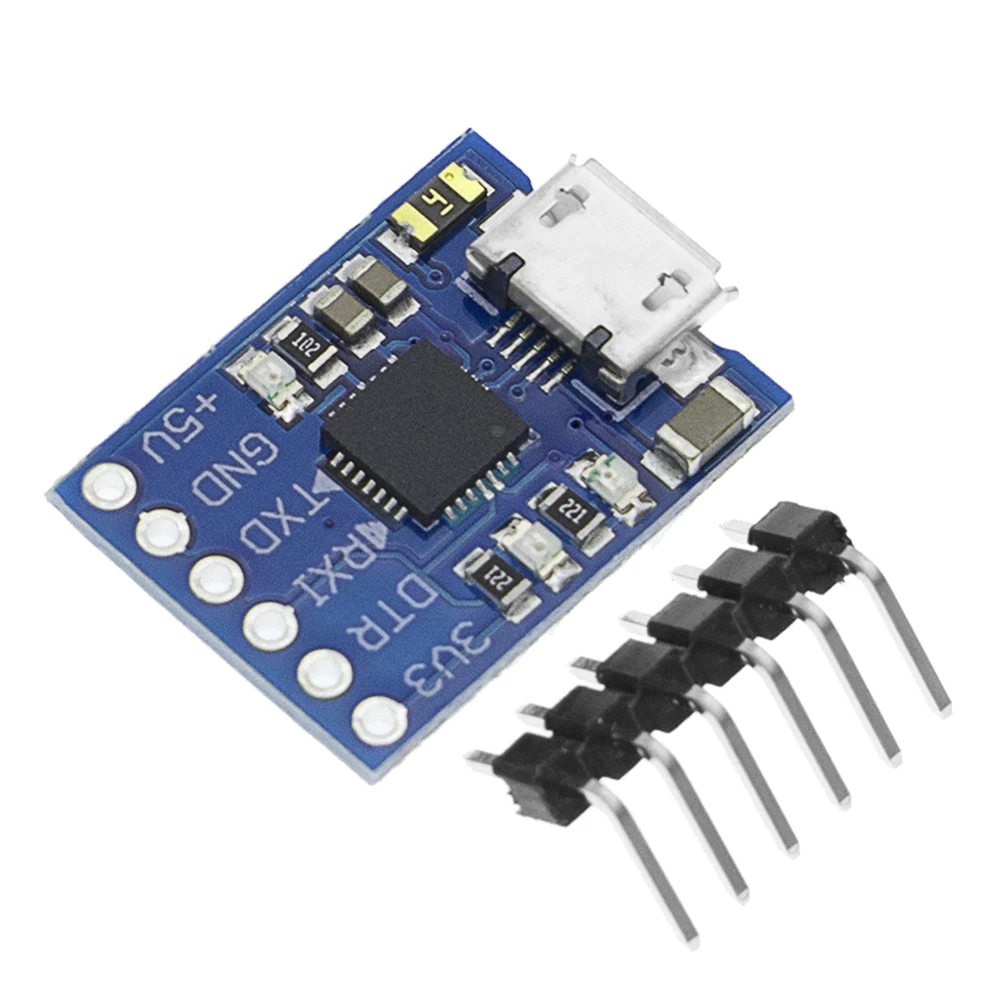 CJMCU – Module MICRO USB vers UART TTL, convertisseur de série 6 broches, remplace FT232, nouveau pour arduino, CP2102