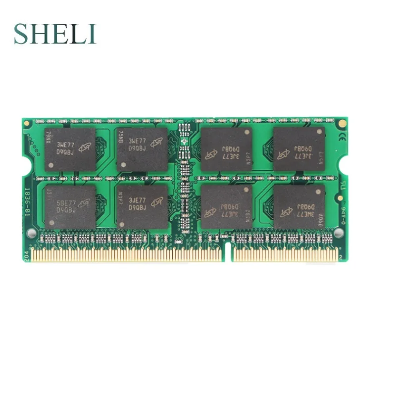 SHELI 4 ГБ 8 ГБ PC3L-8500s DDR3L 1066 МГц Sodimm небуферизированная память ноутбука ram для MacBook Pro iMac