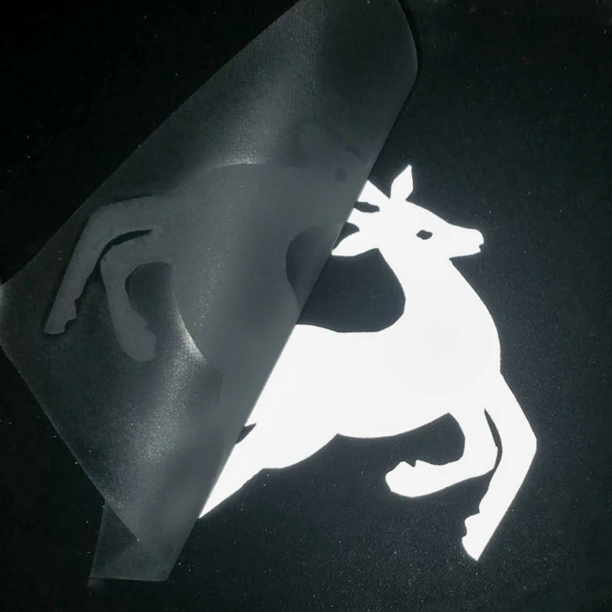 Silver Reflective Stickers Iron on Vinyl Sheet For Clothing Fabric Tape Heat transfer Vinyl Film DIY craft vinyl film,craft vinyl sticker,reflective tape sticker