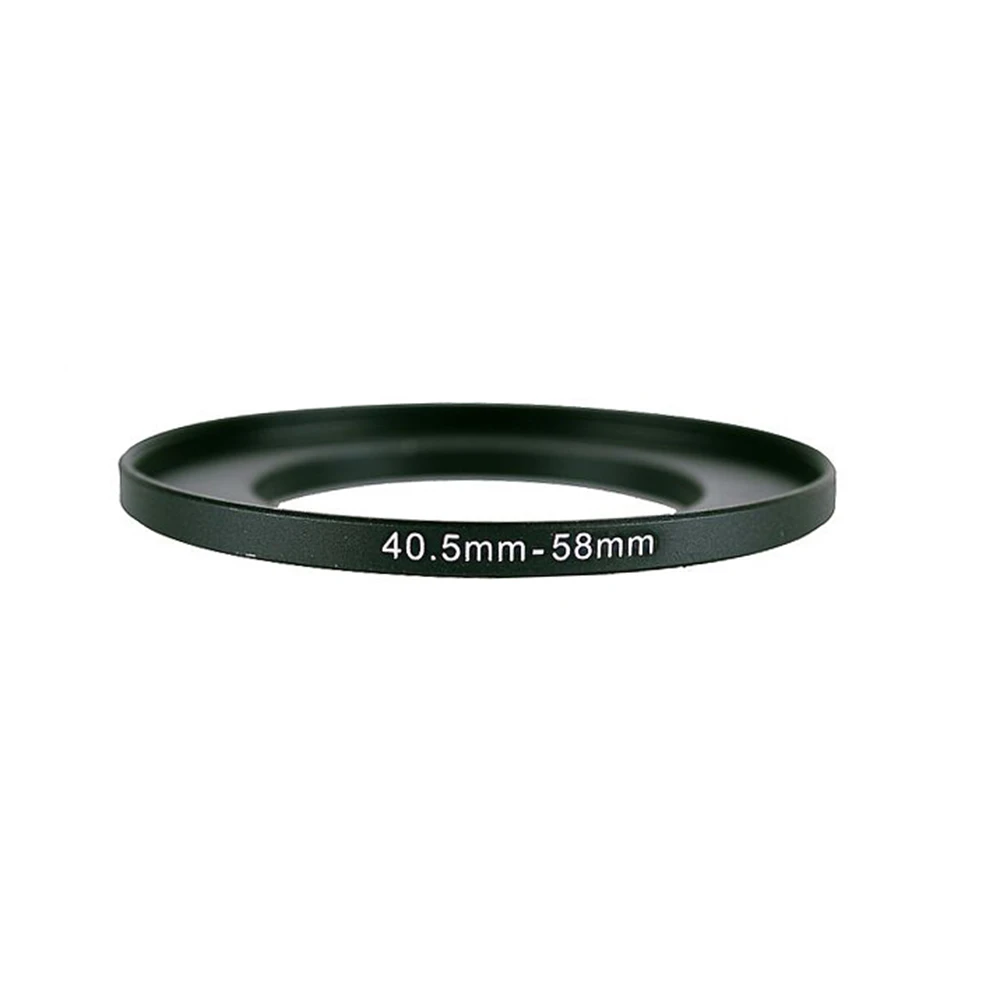 40.5mm-58mm 40.5-58 mm 40.5 to 58 Step Up Lens Filter Metal Ring Adapter Black
