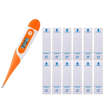 

Soft Head Electronic LCD Digital Baby Adult Thermometer Body Fever Temperature Measuring Tools