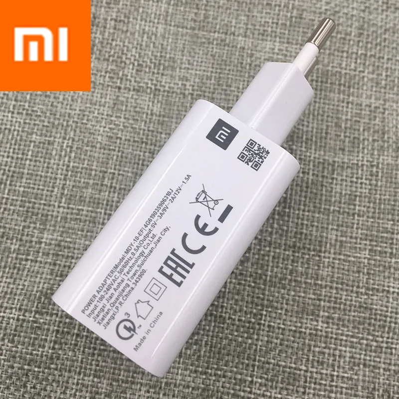 Xiao mi 9 SE 18 Вт быстрое зарядное устройство QC 3,0 Быстрая Зарядка адаптер питания USB 3,1 type c кабель для mi 8 9t cc9 F1 redmi note 7