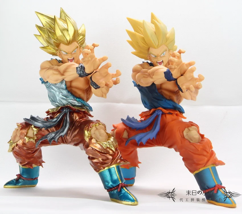 Bandai металлическая раскраска супер 1 Черепаха цигун солнце Укун Супер Саян ручной работы подарок