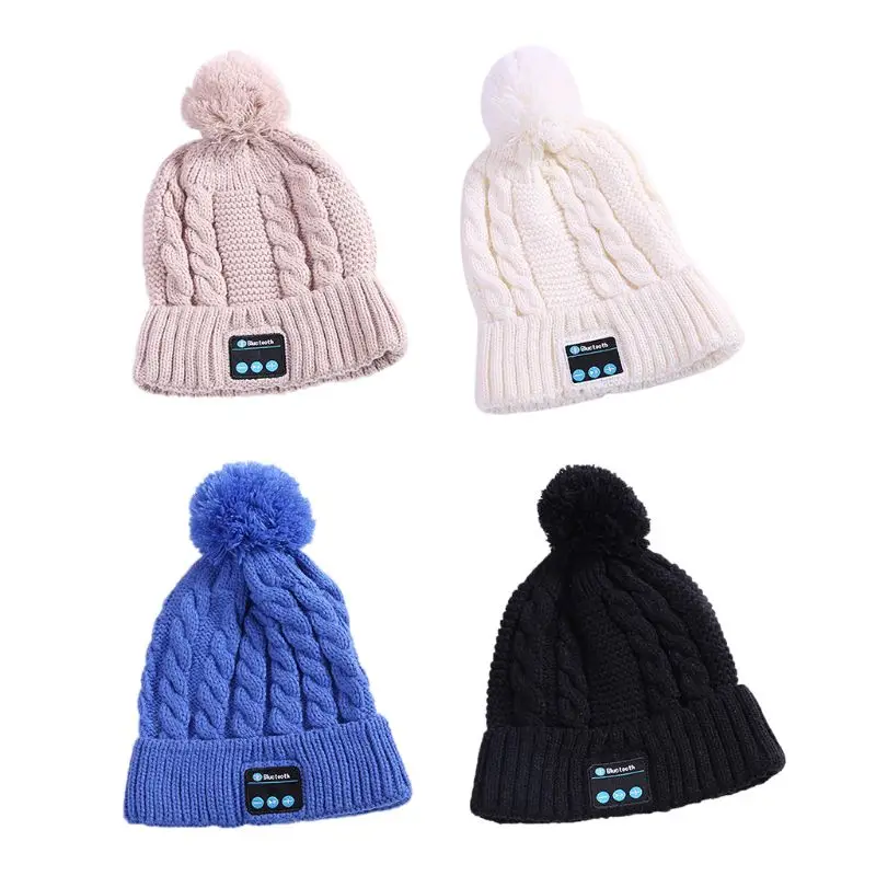 Bluetooth Hat, беспроводные наушники, гарнитура, наушники, музыка, аудио, для женщин, мужчин, мальчиков, девочек, зимняя шапка с динамиком, микрофоном, Hands Fre