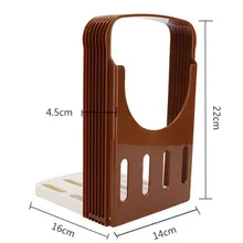 Горячий тост, хлебница, пластиковый складной нож для хлеба, стойка, направляющая для резки, инструменты для нарезки, кухонные аксессуары NDS