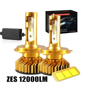 

H7 LED H4 Car Headlight ZES Canbus 12000LM H11 H8 H1 HB3 9005 9006 LED HB3 Car Light Car Accessories 4300K 6000K 60W 12V