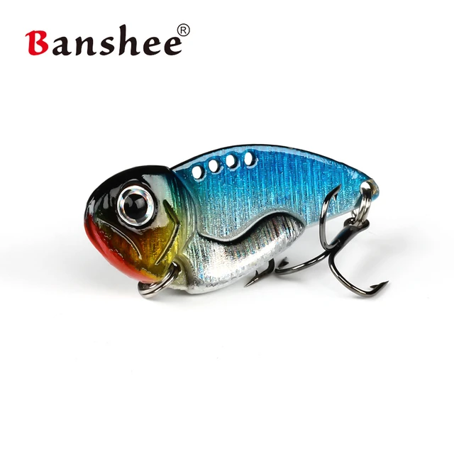Banshee 45mm 12g Metal Cuti VIB Vibe Vabrator Vibration Wobbler DD01  Artificial Lipless Sinking Crankbait Bass Bait Fishing Lure - AliExpress