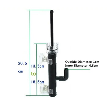 

New Plastic Aquarium Surface Skimmer Aquarium Fish Tank Surface Skimmer Oil Film Remover Mini Filter For Fish Tank Aquarium Skim