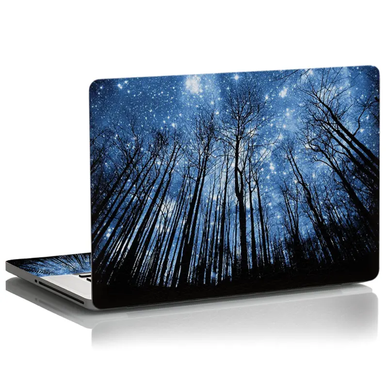 céu estrelado capa de peles do portátil adesivo decalque para adesivos para computador portátil