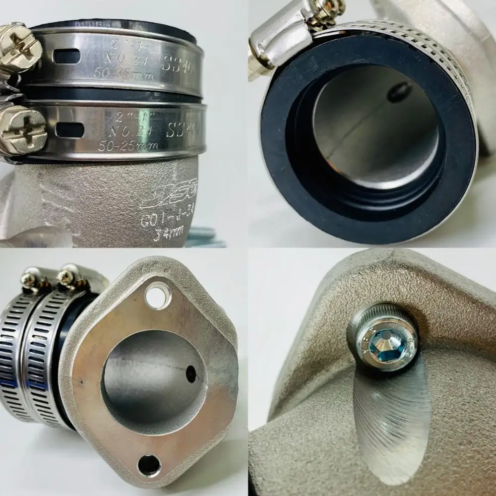 Впускной коллектор для BWS125 CYGNUS125 ZUMA125 GTR125 RS100 CUXI100 гоночный 30 мм 34 обновленные