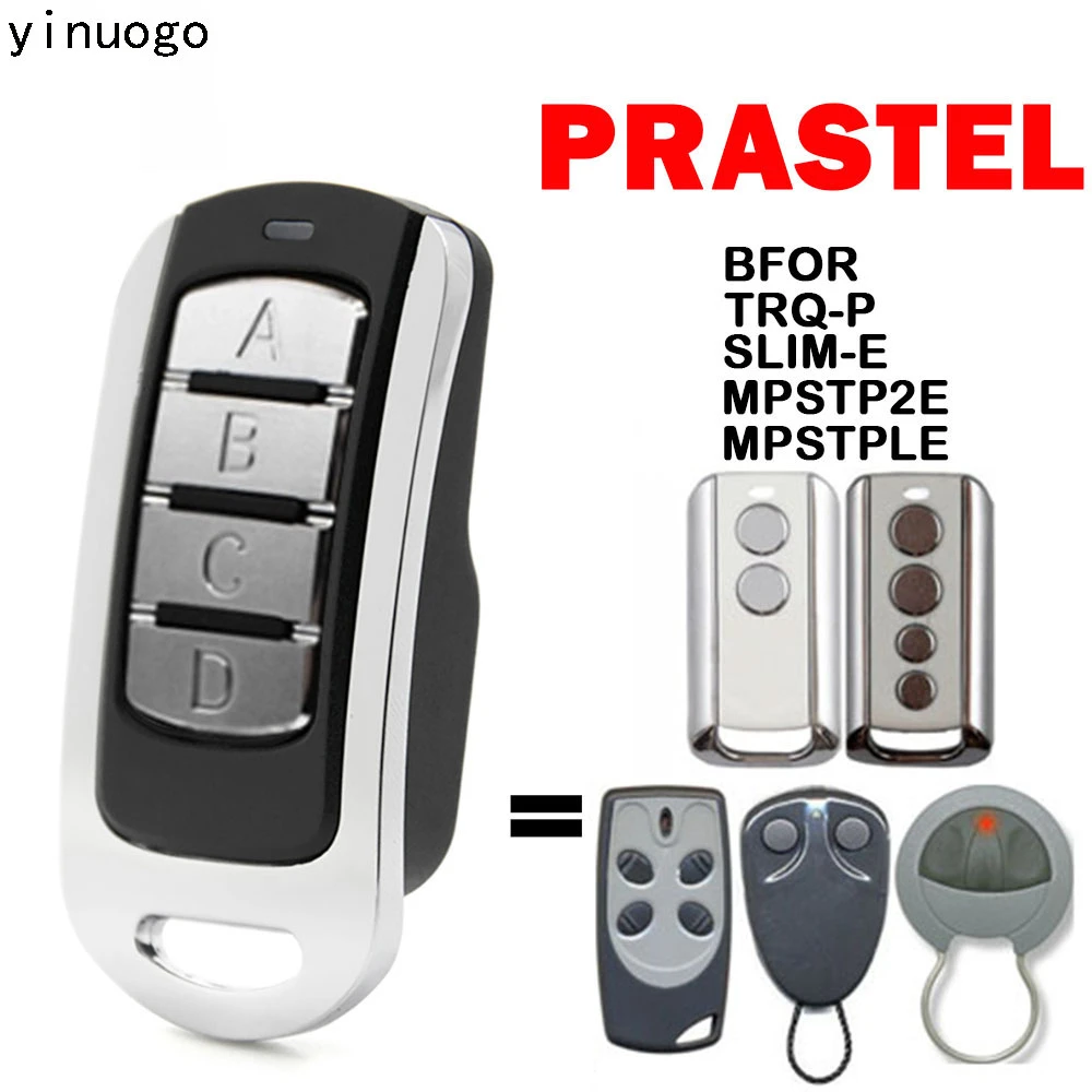 PRASTEL Remote Control Copy Command PRASTEL MPSTP2E BFOR TRQ-P SLIM-E MPSTPLE Remote Control Garage Door Opener wooden gate keypad gate lock