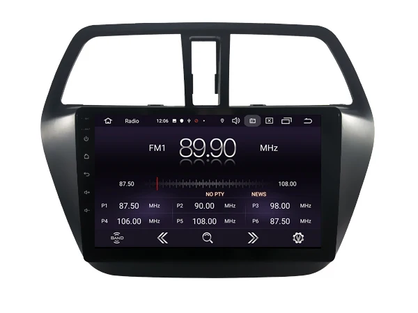 Новейший Android 10,0 автомобильный радиоприемник для SUZUKI S Cross SX4 Автомобильный мультимедийный навигационный стерео с DSP звуковым головным устройством Автомобильный gps