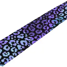 Фиолетовая леопардовая расцветка, Декор, элегантная разноразмерная настольная дорожка, скатерть для домашнего декора, журнальный столик-13x70 дюймов, 13x90 дюймов