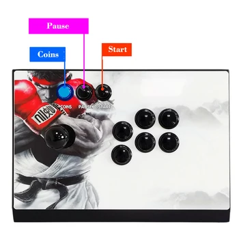 

Double arcade games console using a board, multi game 4018 in 1