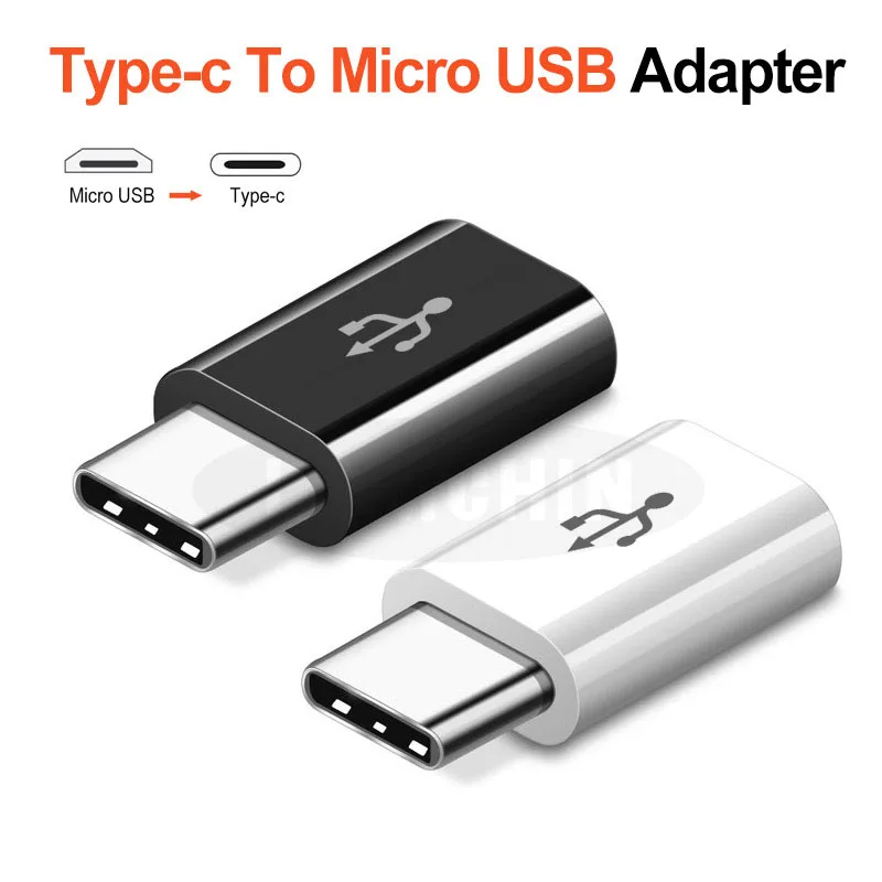 

Type C To Micro USB Android Phone Cable Charger Converter for Samsung Xiaomi Huawei USB C To Mic USB Charging Adapter