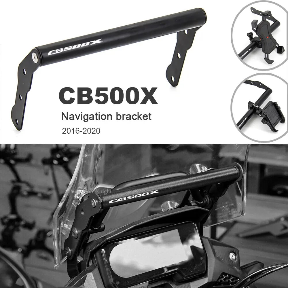 For Honda CB 500X CB500X 16 2017 2018 2019 2020 Motorcycle Accessories GPS/SMART PHONE Navigation GPS Plate Bracket Adapt Holder