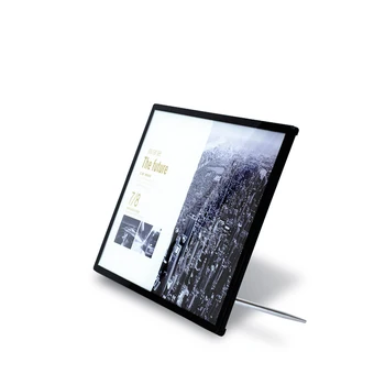 

A4 lightbox poster frame display stand with lightbox led advertising light board box