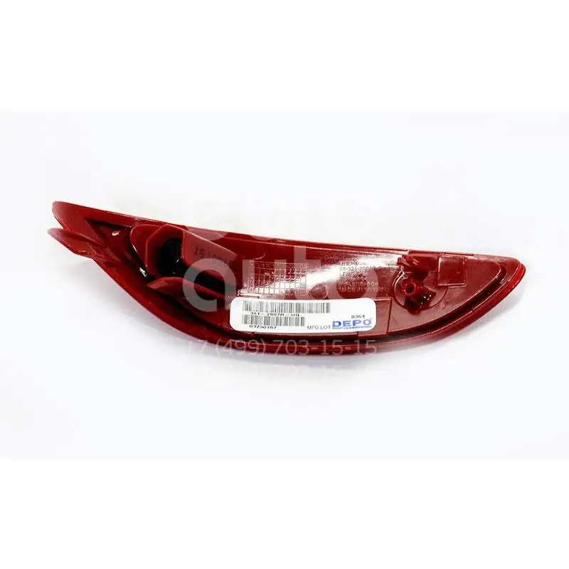 Depo Reflector rear bumper left 321-2907L-UQ