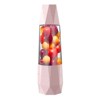 

400ML Portable Electric Fruit Juicer Machine Blender Smoothie Maker USB Rechargeable Multifunction Juicer Bottle 380ml