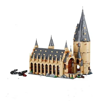 

75954 936pcs Harri Series Great Hall Model Building Block Bricks Compatible Toy for Children Christmas Gifts 11007