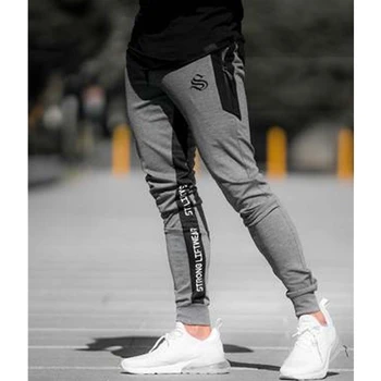 

New Pop Outdoor Men Comfortable Long Casual Sport Pants Gym Slim Fit Trousers Running Joggers Gym Sweatpants