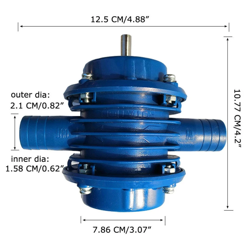 Heavy Duty Self-Priming Hand Electric Drill Water Pump Micro Submersibles Motor Ultra Home Garden Centrifugal Pump New