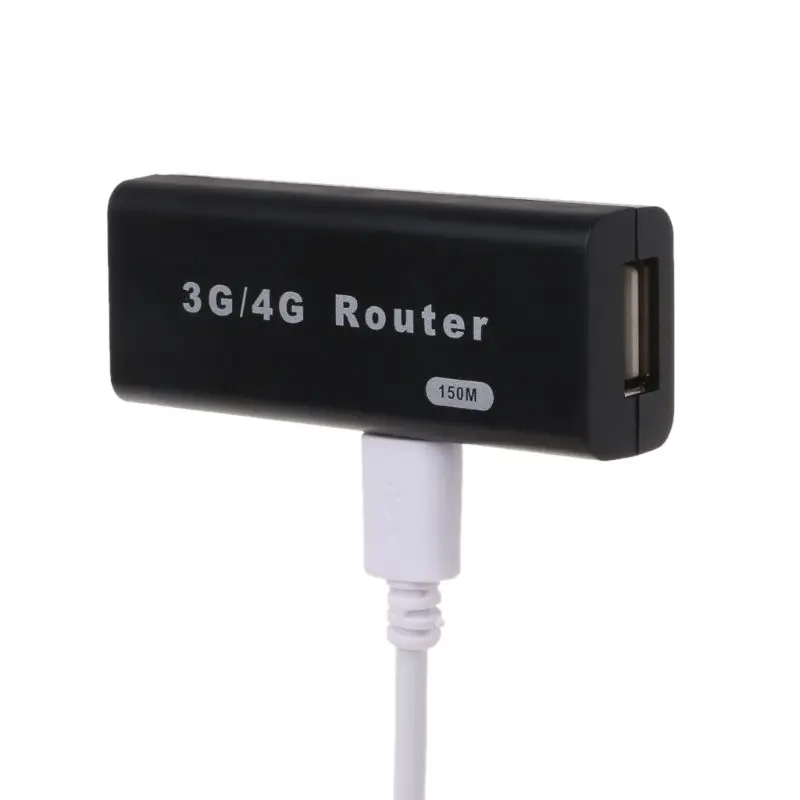 Мини Портативный 3G Wi-Fi Wlan точки доступа AP Client 150 Мбит/с USB Беспроводной