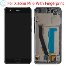 Écran tactile LCD avec châssis, 5.15 pouces, panneau en verre, pour Xiaomi Mi 6, Original=