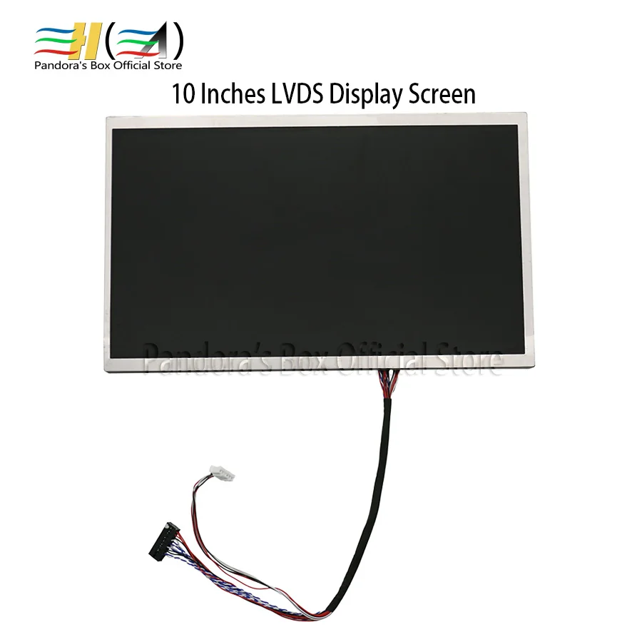 Pandora's Box lvds-дисплей экран 10 дюймов для Pandora Box mini arcade bartop двойной плеер Боевая машина монитор экран