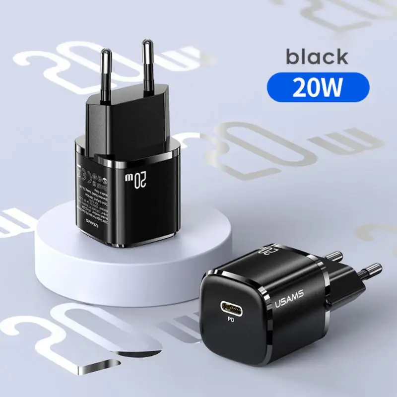 

PD 20W Type C Quick Charger Adapter For IPhone 12 11 Pro XR XS Samsung S20 Fast Charging Travel PD Power Adapter Accessories